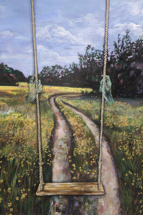 Moll Brau, Mid-air, 2024. Courtesy of Martha's Contemporary