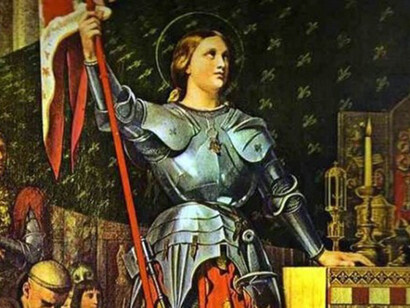 Jean-Auguste-Dominique Ingres - Giovanna D'Arco all' incoronazione di Carlo VII