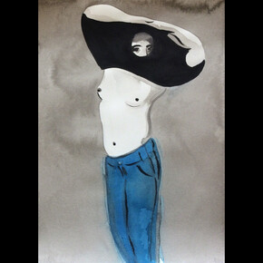 Behind Face. Courtesy of Roberts Projects