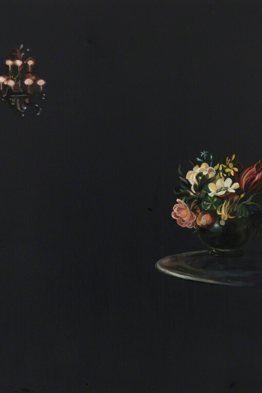 Bennett, Emma 'Unscheduled hours', 2017 Oil on oak panel 25x20cm