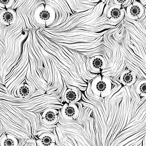 Jae Ko, JK 2189 White (detail), 2023, rolled paper, ink and glue with wood frame, 26x20 inches. Courtesy the artist and Heather Gaudio Fine Art