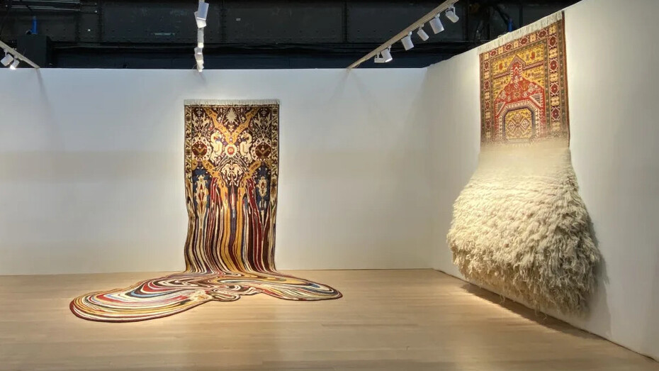Faig Ahmed, The knot, exhibition view. Courtesy of Sapar Contemporary