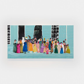 Genieve Figgis. Imaginary Friends, exhibition view. Courtesy of Almine Rech