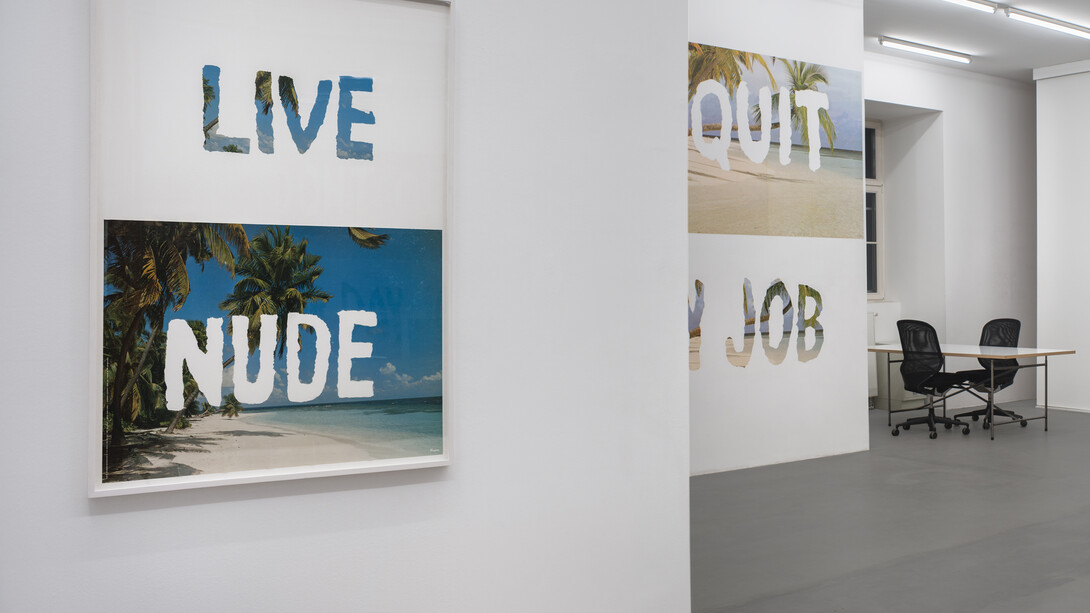 Mitchell Syrop, The same mistake, exposition view, courtesy the artist and Croy Nielsen, Berlin, photo: Joachim Schulz
