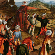 Vittore Carpaccio, Martyrium des heiligen Stephanus (Stephanus-Zyklus), 1520. Mit freundlicher Genehmigung der Staatsgalerie Stuttgart