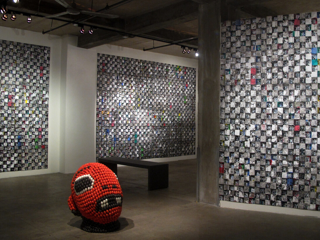 Pefura: Nos Voyages Immobiles, Installation view