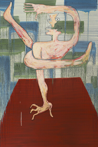 Politician, 50” by 44”, oil on linen, 2014. Copyright: Alexander Kaletski. Courtesy: Anna Zorina Gallery, New York City