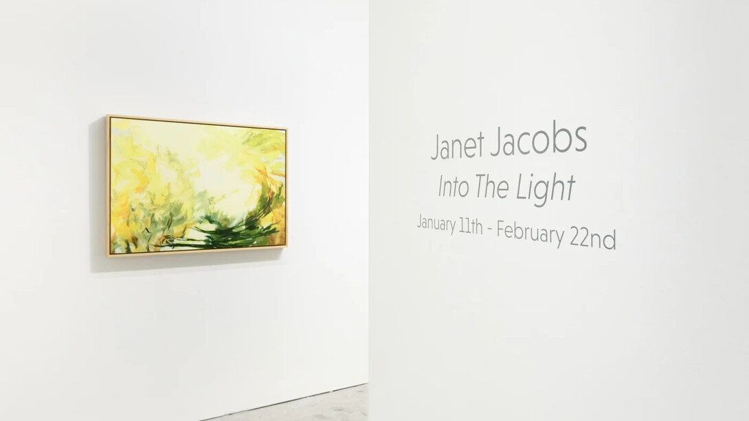 Janet Jacobs, Into the light, exhibition view. Courtesy of Eleanor Harwood Gallery