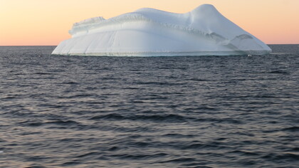 Un iceberg in Atlantide