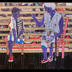 Solomon Adu, Humanity (detail), 2024. Courtesy of Contemporary Art Matters