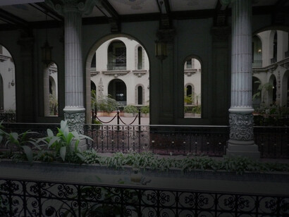 Città del Guatemala, Guatemala. Le fontane del Palacio Nacional