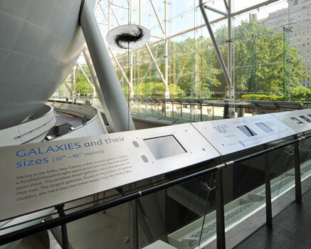 Scales of the Universe. Courtesy of American Museum of Natural History