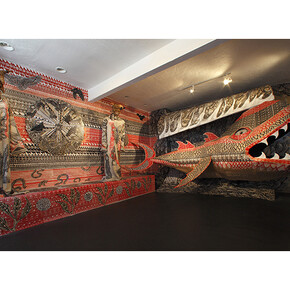 Dennis McNett, Wolfbat Shaman's and the Whale of Gratitude, AR4T Gallery, Laguna Beach, CA