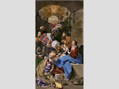 The Adoration of the Magi, 1612 - 1614. Oil on canvas, 315 x 174.5 cm. Courtesy of Museo del Prado
