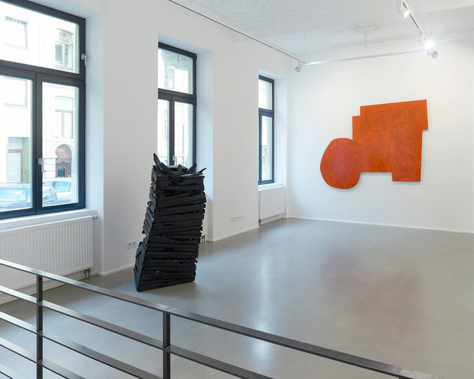 In neuen Räumen! Gereon Krebber, Imi Knoebel. Exhibition view. Courtesy of Galerie Christian Lethert, Cologne
