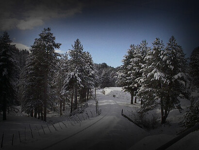 Sila, Calabria, Italia. La magia dell'inverno in Sila rende questa destinazione molto speciale e sicuramente la rende meritevole di una visita per svariati motivi