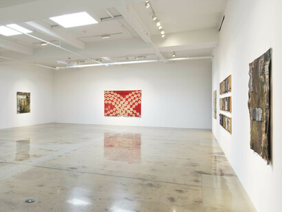 Aryana Minai. The Dirt That Binds Me, installation view. Courtesy of Steve Turner