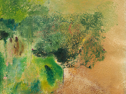 Helen Frankenthaler, End of summer, 1995. Courtesy of Gagosian Gallery