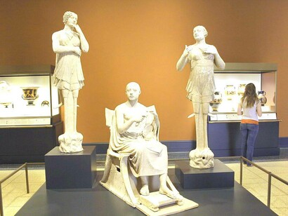 Orpheus and Eurydice at the J Paul Getty Museum in Los Angeles, USA