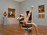 Sarah Lucas, Exhibition view. Courtesy of Legion of Honor Museum 