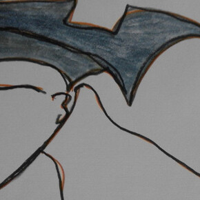 Senza titolo, 1993, tecnica mista su carta, 24x33 cm