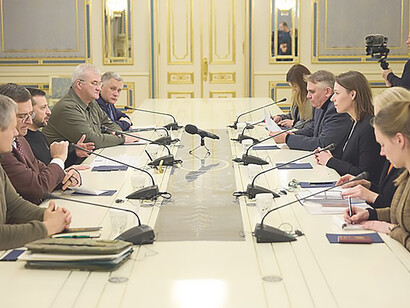 President of Ukraine Volodymyr Zelenskyy met with Minister of Foreign Affairs of the Netherlands Hanke Bruins Slot, who is on a visit to Ukraine, 2023