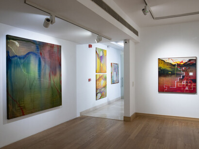 Deshna Shah, Poetry none the less science, exhibition view. Courtesy of Nature Morte