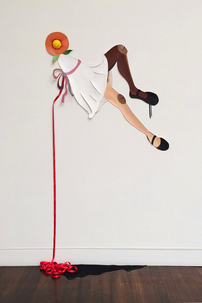 Alexandria Smith, The Ecstasy or Colloquial Transverberations 2014, Mixed media installation on paper, 48 x 48 inches