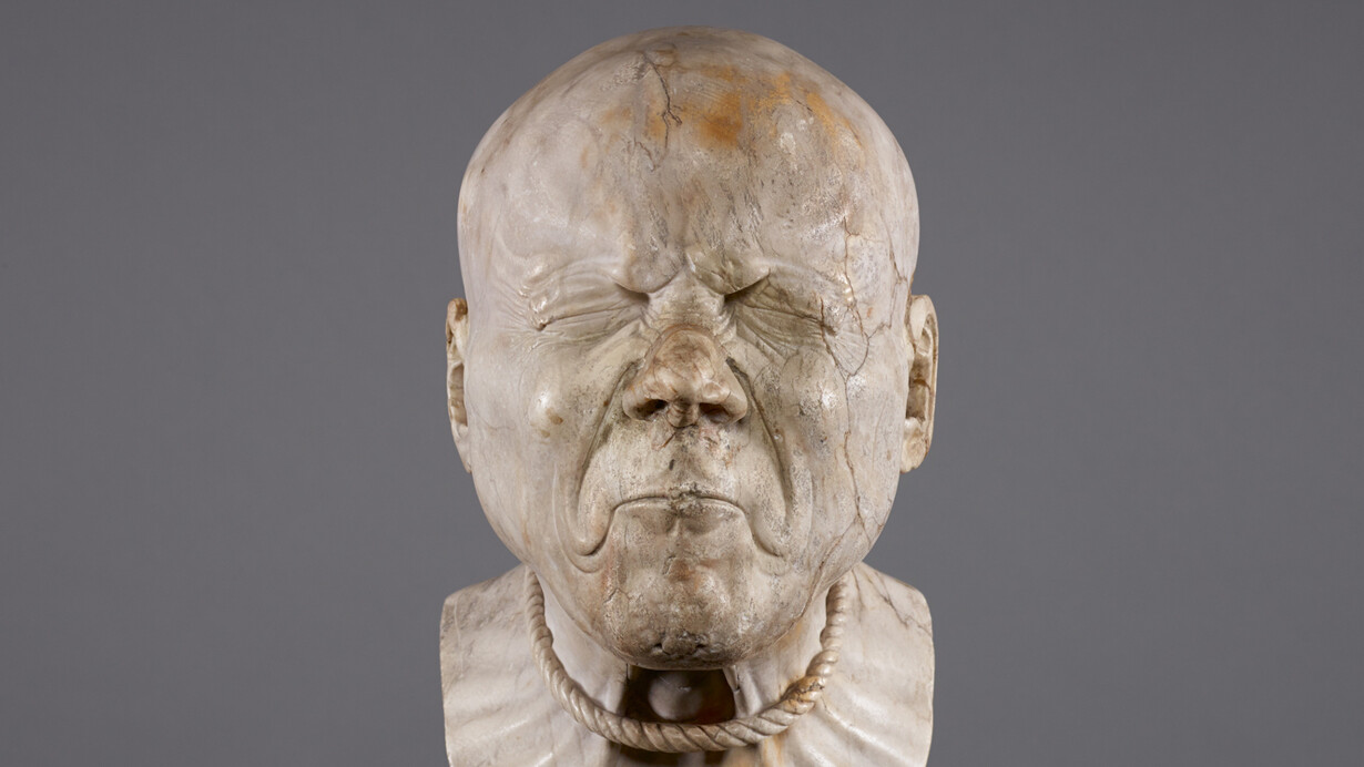 Franz Xaver Messerschmidt, Character head, no. 25, 1771/83. Courtesy of Lower Belvedere