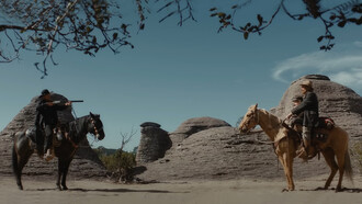 Scene from The Dead Don't Hurt, starring Viggo Mortensen