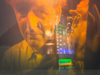 Dieter Jung, Im Spiegel (Selbstportrait) (detail). Mit freundlicher genehmigung der Galerie Kornfeld