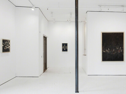 Al Held in Paris. Courtesy of Nathalie Karg Gallery