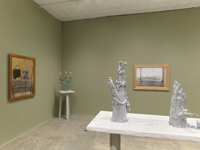 Setsuko, Kingdom of cats, exhibition view. Courtesy of Gagosian