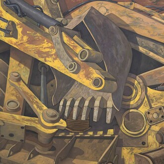 Bashar Khalaf, Junk garden no. 3 (detail), 2021. Courtesy of Zawyeh Gallery