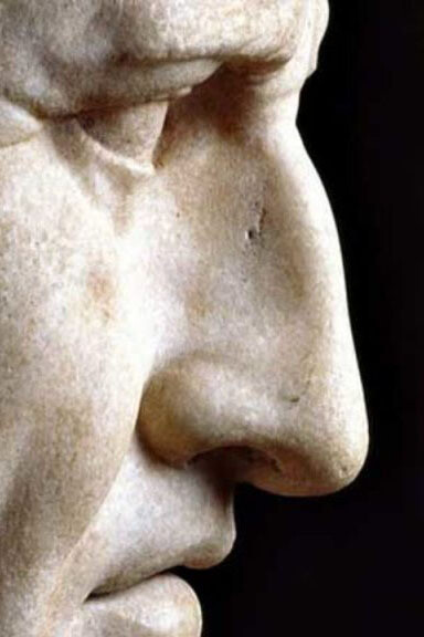 Marco Tullio Cicerone, busto, (metà del I secolo a.C.), particolare