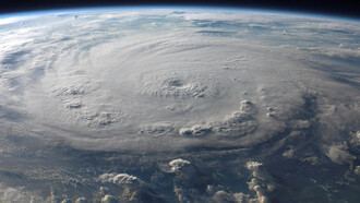 Photograph of our planet taken from outer space