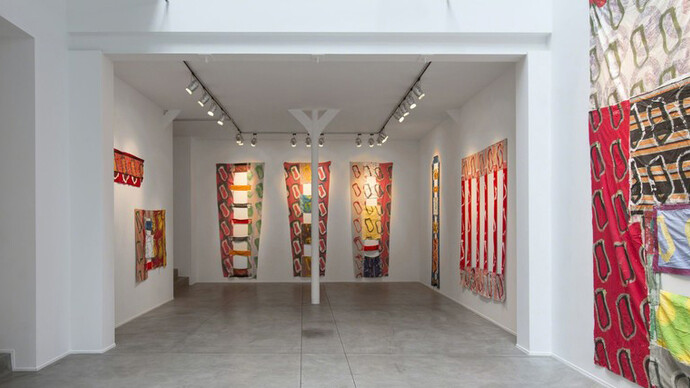 Claude Viallat. Courtesy of Galerie Templon