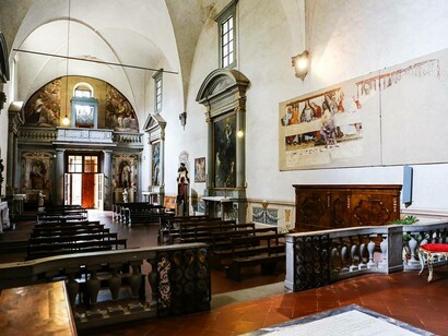 San Bartolomeo a Monte Oliveto, interno