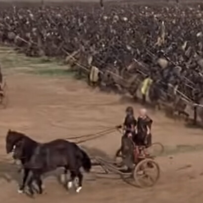 Las armas, en su mayor parte, eran de bronce y ya se había desarrollado el carro de guerra