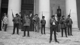 Black Panther demonstration