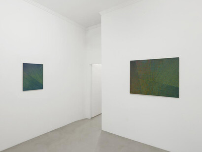 Mario Nigro, Spazio totale, veduta dell’esposizione. Cortesia della Galleria A arte Invernizzi 
