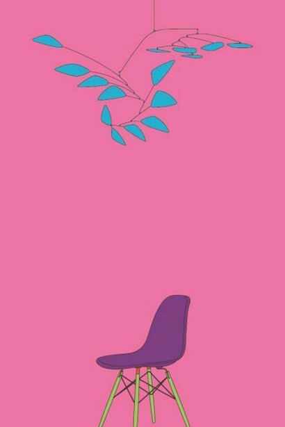 Michael Craig-Martin, Art & Design - Calder, 2012, From a set of 10 screenprints, Edition of 50, Courtesy the artist and Alan Cristea Gallery