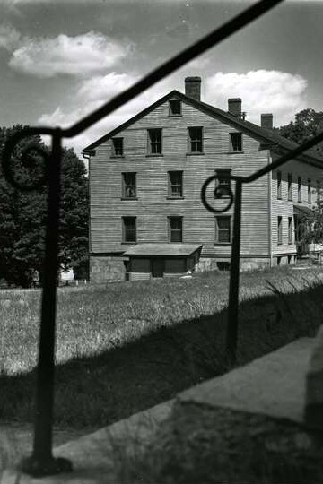 Trustees’ Office, view from southeast, Church Family, Mount Lebanon, New York
