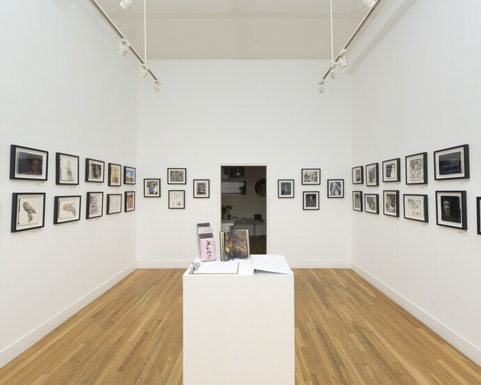 The Moleskine Project VI, Exhibition view. Courtesy of Shaun Roberts