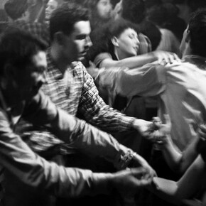 René Groebli, Tresterclub Zürich (#603) (detail), 1947. Courtesy of Bildhalle Gallery