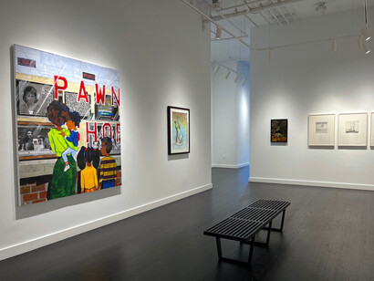Various artists, Two X, exhibition view. Courtesy of Hemphill