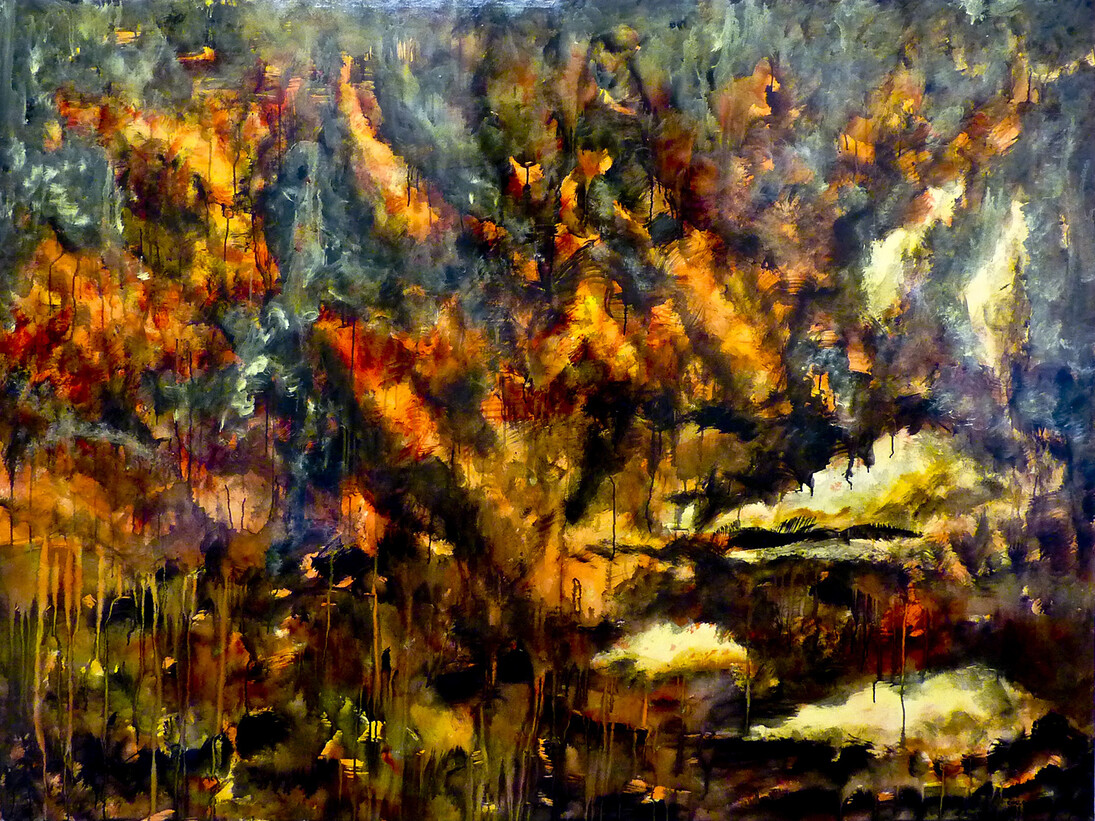 Mariano Chelo, Armageddon, 200 x 150 cm