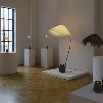 Aki+Arnaud Cooren, Under the reef, exhibition view. Courtesy of Carpenters Workshop Gallery