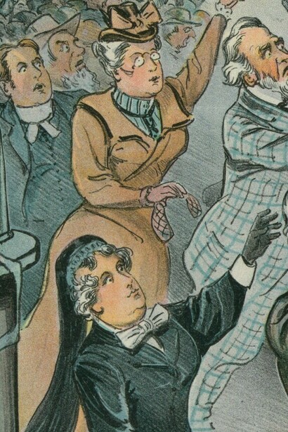 "The fool and his money,"  Louis Dalrymple, 1899