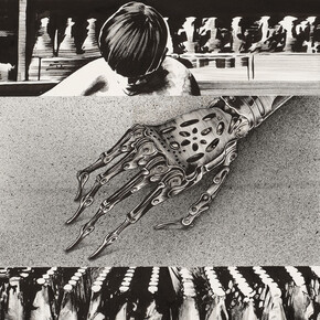 Jaime Muñoz, Diagram drawing #8, 2023. Courtesy of the artist and François Ghebaly, NYC